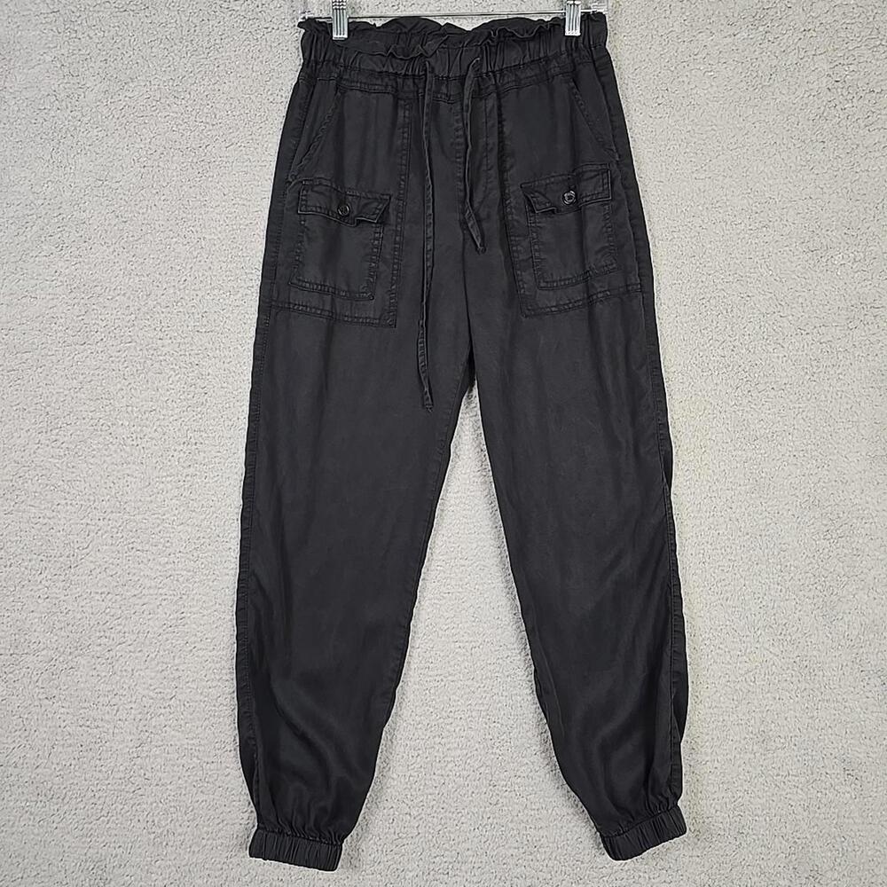 Forever 21 Women Black Cargo Pants Joggers Sizes S